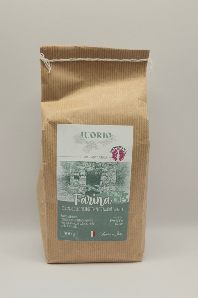 Flores Ansantica Senatore Cappelli 100% - Farina Tipo 1 - 20 Kg
